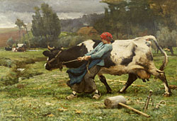 Julien Dupré, *Haying Scene* (1882).