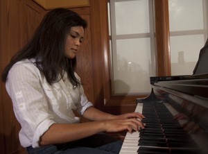 She might be heading for a career as a systems analyst, but Sarah Fern plays piano, and, is “as talented as many students that you’ll find at a conservatory,” says Seth Carlin, professor of music, director of the piano program in the Department of Music in Arts & Sciences and Fern’s piano teacher.