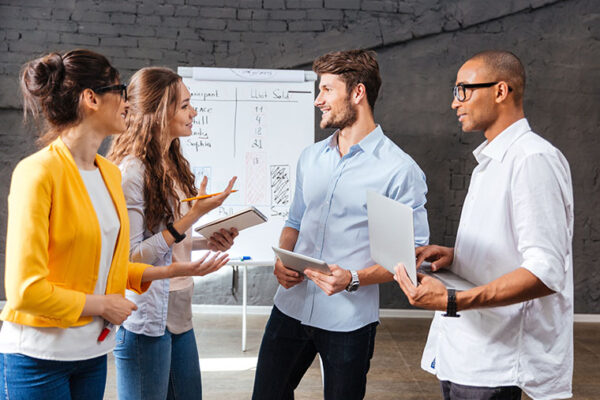 Get up! New research shows standing meetings improve creativity and teamwork