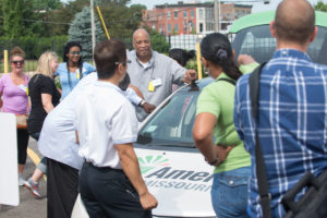 Teachers learn about electric cars