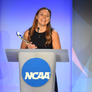 Lizzy Crist earns NCAA Woman of the Year award
