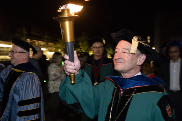 First of many lasts: Chancellor celebrates final Convocation