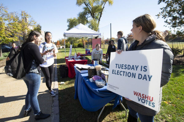 Washington University designated ‘Voter-Friendly Campus’