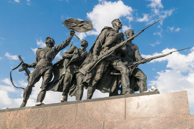 Russian war monument