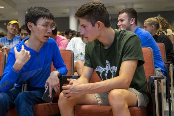 New students learn to navigate tough conversations