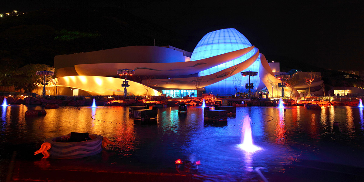 PGAV Destinations also designed the Grand Aquarium at Ocean Park Hong Kong.