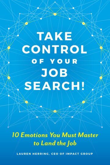 Blue book cover for Take Control of Your Job Search