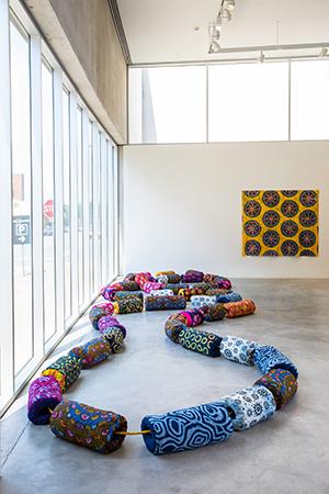 Addoley Dzegede: intallation piece of beads