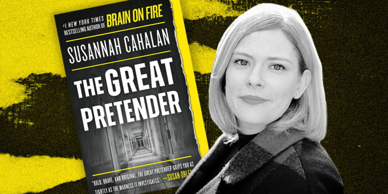 Susannah Cahalan and The Great Pretender book cover