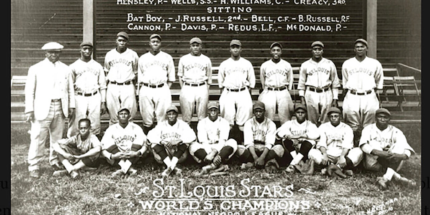 World Champion St. Louis Stars Negro league baseball team