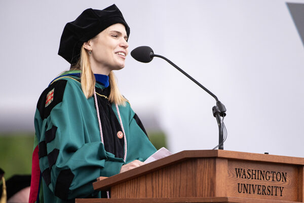 Graduate student speaker Patricia Maurer’s address to the Class of 2024