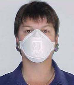 An example of a respirator