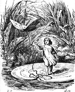 PedersenÕs illustration for AndersenÕs Little Tiny or *Thumbelina* (1835)