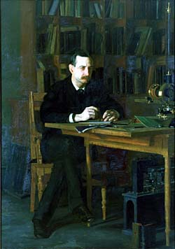 Thomas Eakins (American, 1849-1916), *Portrait of Professor W.D. Marks* (1886), Oil on canvas