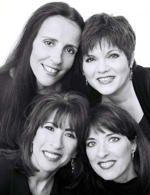 The Four Bitchin' Babes (above) will reunite with co-founder Christine Lavin at Edison Theatre for shows at 8 p.m. March 26-27. *The Chicago Tribune* wrote that the Babes 