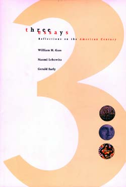 Botnick designed *Three Essays: Reflections on the American Century* (The Press at Washington University, 2000).  Edited by Wayne Fields, the book paired essays by Arts & Sciences' Gerald Early, William H. Gass and Naomi Lebowitz with illustrations by the School of Art's Michael Byron, Patrick Schuchard and Denise Ward-Brown.