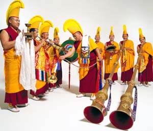 Monks from Tibet's legendary Drepung Loseling Monastery will present The Mystical Arts of Tibet: Sacred Music, Sacred Dance at 8 p.m. April 29-30 at Edison Theatre. The monks will also present an all-ages matinee as part of the ovations! for young people series at 11 a.m. April 30.