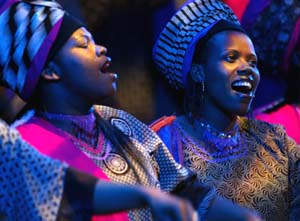South Africa's renowned Soweto Gospel Choir will take to the Edison Theatre stage Feb. 11 as part of the OVATIONS! Series. About to enter its 33rd year, OVATIONS! serves both the University and St. Louis communities by presenting the highest caliber national and international artists performing works intended to challenge, educate and inspire.