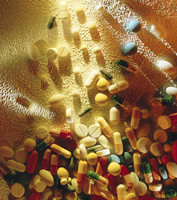 Researchers are trying to reduce the number of pills needed by AIDS patients.