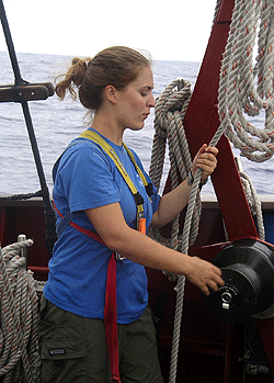 Jessica Friedman learned the ropes on a six-week sailing expedition from Tahiti to Hawaii aboard a 135-foot schooner. An adventurous spirit, Friedman also traveled to Croatia during her time at WUSTL.