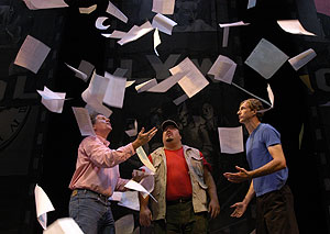Mayhem ensues among the Writer, the Director and the Actor, the three main characters in Reduced Shakespeare Company's 