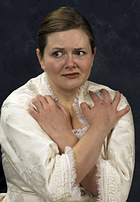 Debra Hillabrand as Lizzie Borden.