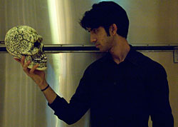 Sathya Sridharan as Hamlet