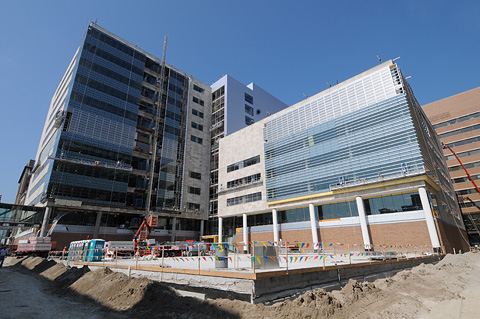 The 11-story, 700,000 square-foot BJC Institute of Health at Washington University