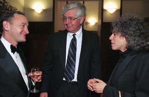 Wrighton, Johnson and Epstein at the Chancellor's Gala