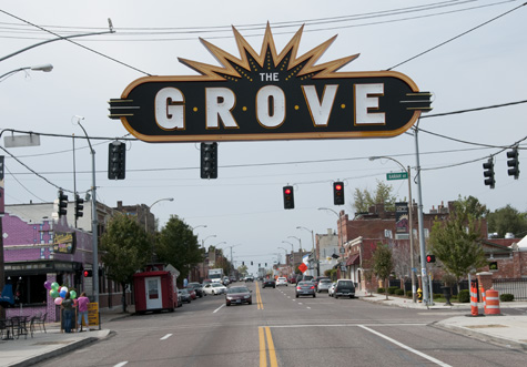 The Grove neighborhood gets unique entry sign - The Source - Washington  University in St. Louis