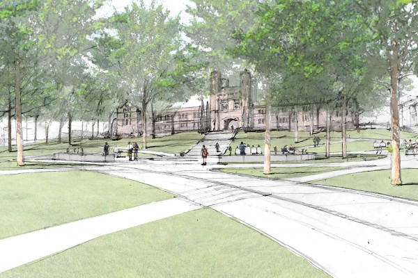 A plan to transform east end of Danforth Campus​