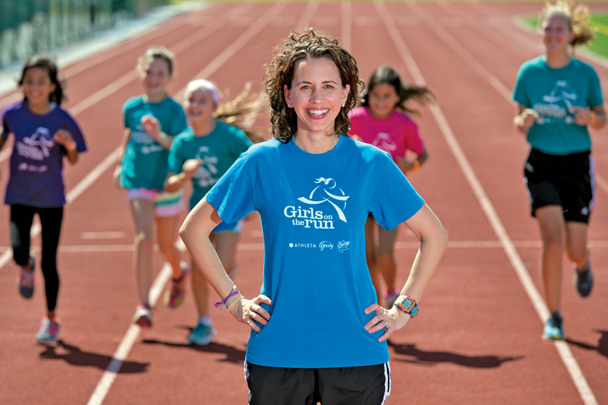 Courtney Berg is executive director of Girls on the Run