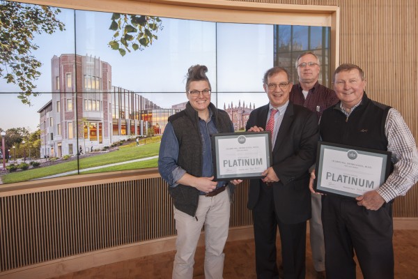 Hillman Hall receives LEED Platinum certification