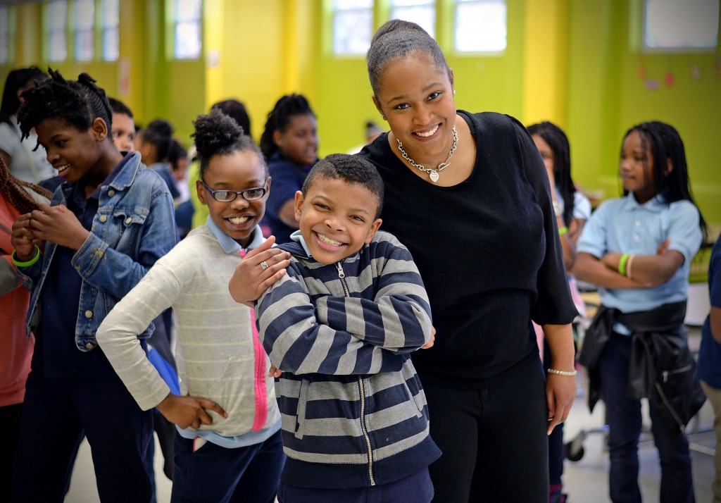 "It's about serving the whole child," says Brown student Keyria Jeffries. James Byard/WUSTL Photos