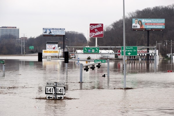 Record Missouri flood manmade calamity