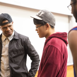 Chamillionaire chats with students