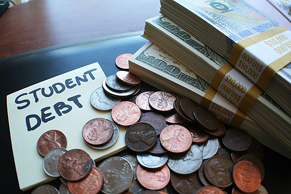 Student debt and economic hardship