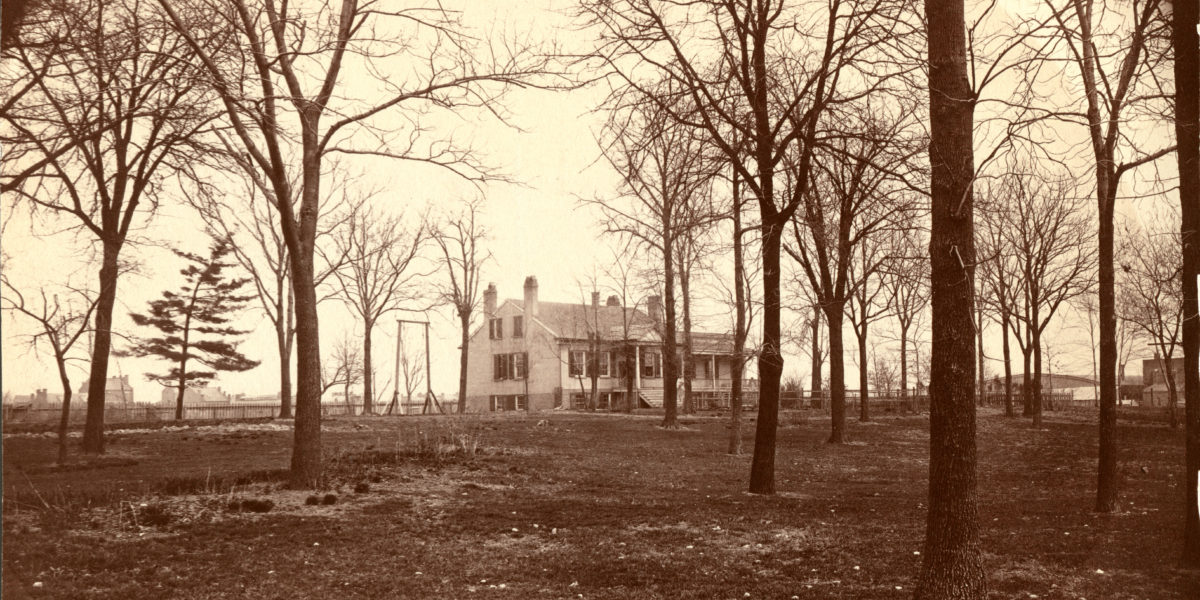 After his escape, Archer Alexander found refuge with the ­Eliot family in their Beaumont farmhouse. (Washington University Archives)