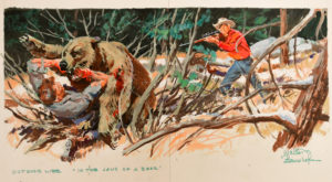 Outdoor Life was among the many magazines featuring Baumhofer’s art.