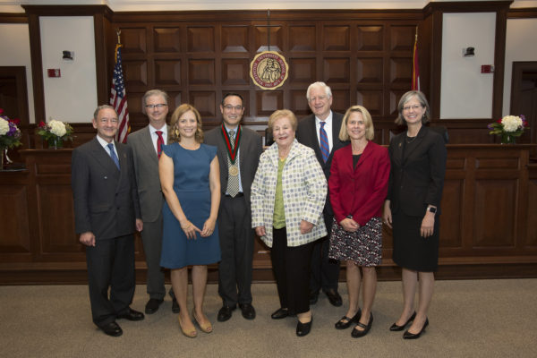Inazu installed as Sally D. Danforth Distinguished Professor of Law and Religion