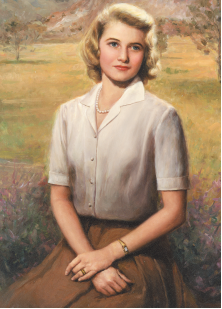  of Mildred Lane Kemper, painted by Ying-He Liu, hangs in the art museum that bears her name. The Kemper is part of the Sam Fox School of Design & Visual Arts.