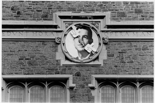 chancellor's face on Brookings clock