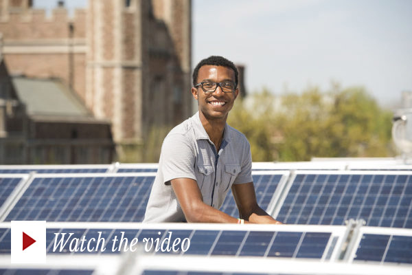 Three questions with Deko Ricketts on studying solar energy