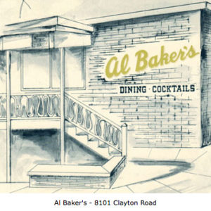 Al Baker’s on Clayton Road (Courtesy Lost Tables)