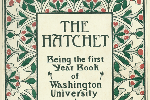 Hatchet yearbook cover