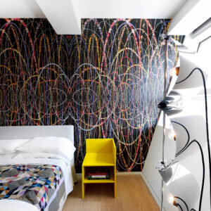 Bedroom designed by Ryan Lawson