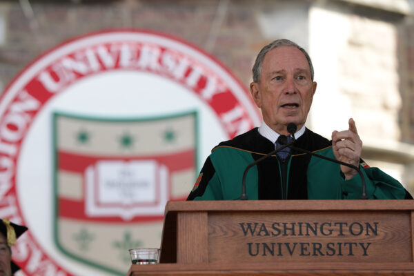 ‘Reclaim our civic dialogue,’ Bloomberg tells graduates