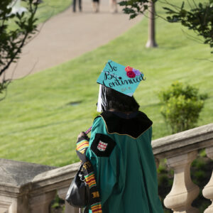 student at Commencement