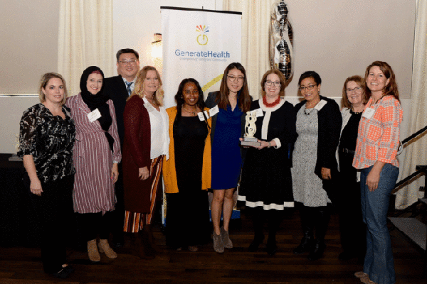 CARE in Pregnancy team receives award from Generate Health