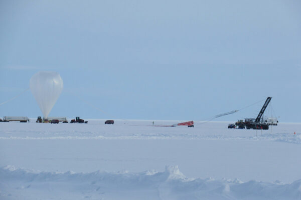 WashU physicists launch cosmic ray telescope from Antarctica